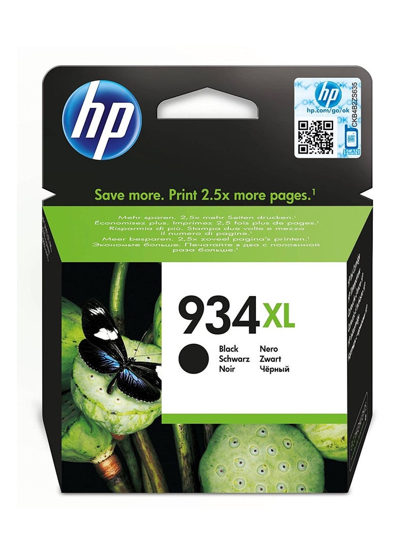 HP Original Ink Cartridge C2P23AE Black  - Image 1