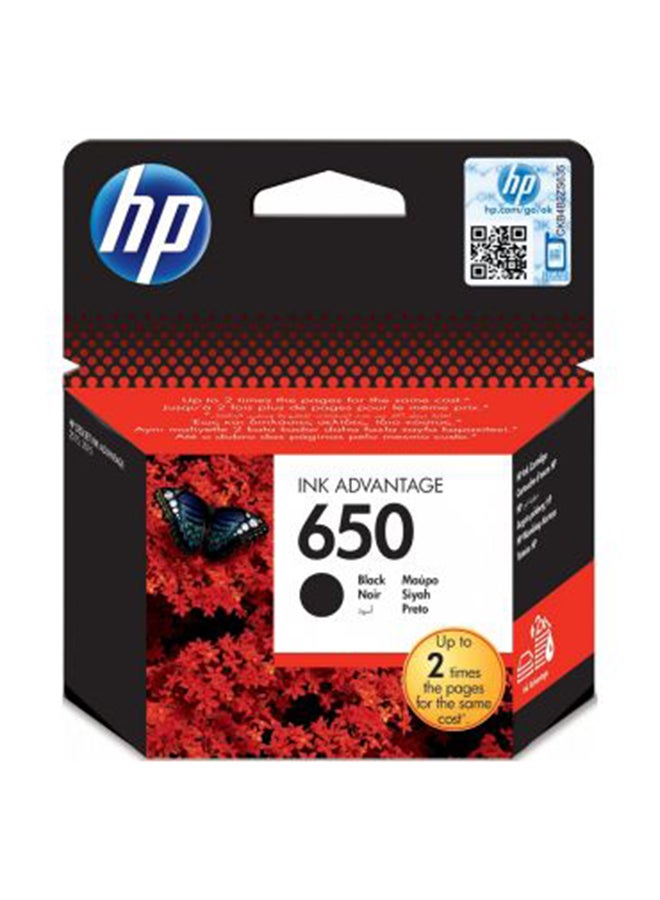 650 Original Ink Cartridge Black