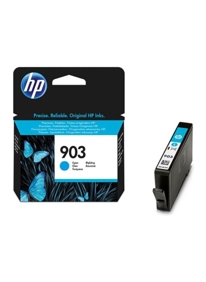 HP 903 Original Ink Cartridge T6L87AE Cyan - Image 2
