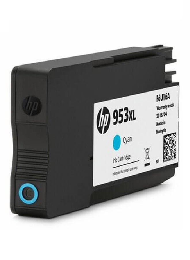 HP - Original Ink Cartridge F6U16AE Cyan - Image 1