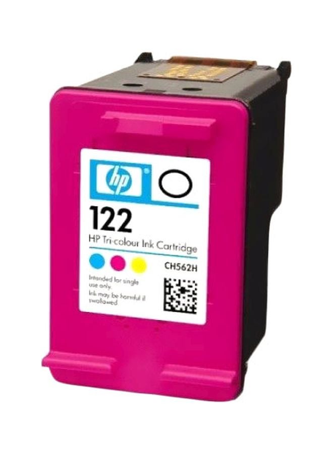 HP - 122 Tri-Colour Original Ink Cartridge CH562HE Tricolour - Image 1