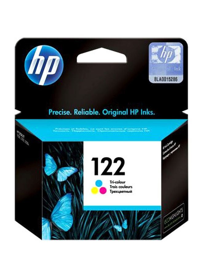 HP - 122 Tri-Colour Original Ink Cartridge CH562HE Tricolour - Image 1