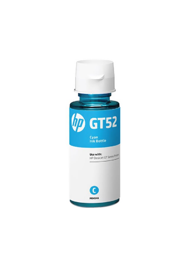 HP GT52 Original Ink Cartridge M0H54AE Cyan - Image 1