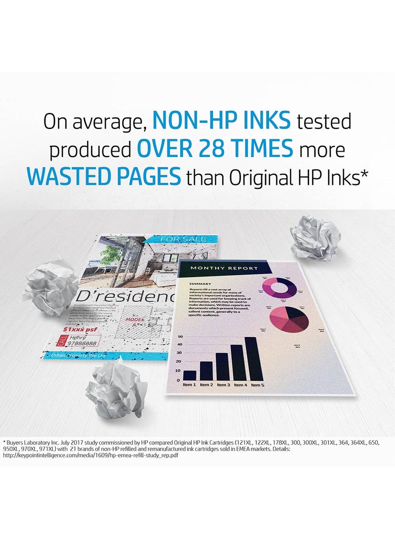 HP - 912 Magenta Original Ink Cartridge 3YL78AE 912 Magenta - Image 1