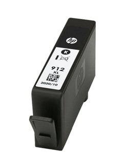 إتش بي خرطوشة حبر أصلية عالية الإنتاجية بلون أسود طراز 3YL84AE 912XL  - Image 1