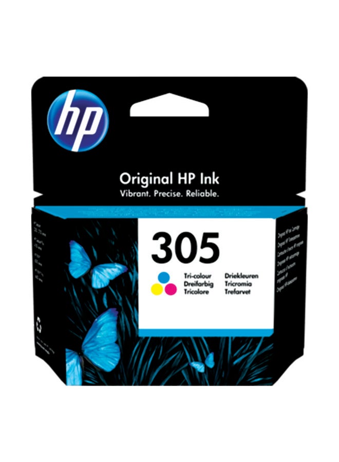 HP - 305 Tri-Color Original Ink Cartridge - ‎3YM60AE Multicolour - Image 1