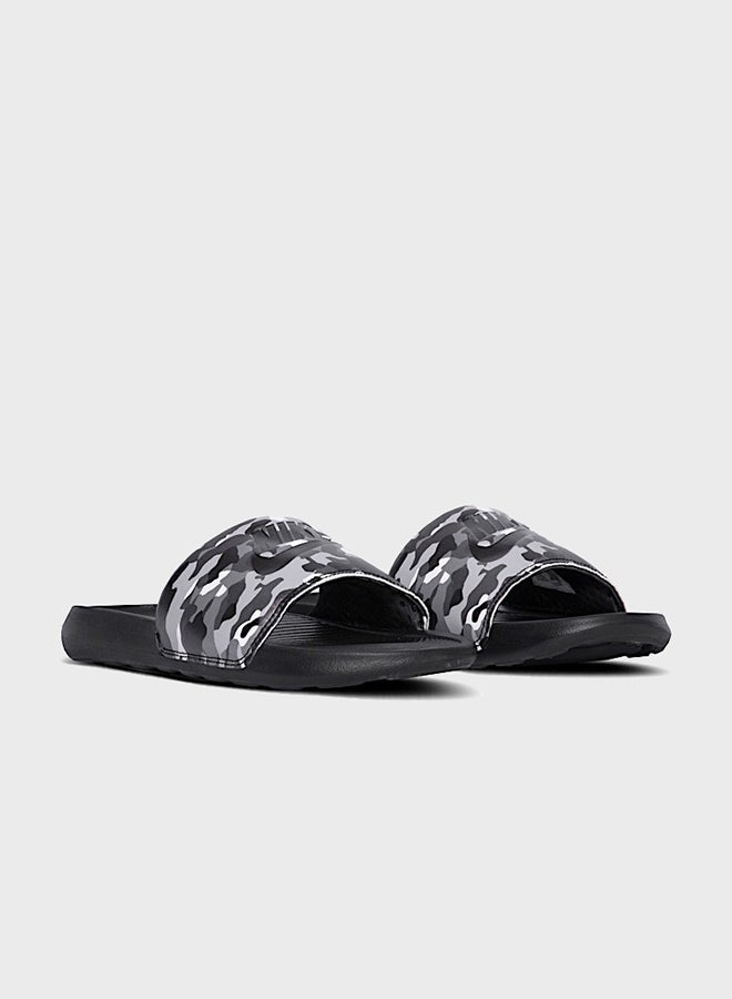 Nike Victori One Shower Slides Grey/Black/White  - Image 1