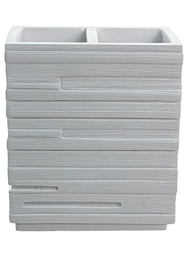 Gedy Quadrotto Tooth Brush Holder White 357grams - Image 1