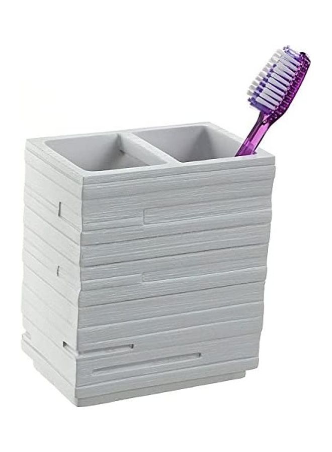 Gedy Quadrotto Tooth Brush Holder White 357grams - Image 2