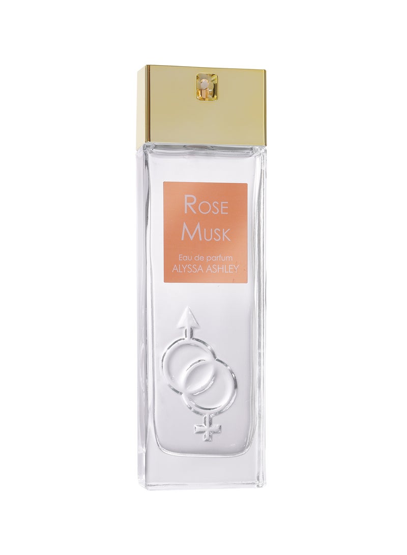 ALYSSA ASHLEY Rose Musk Eau De Parfum 100ml  - Image 1