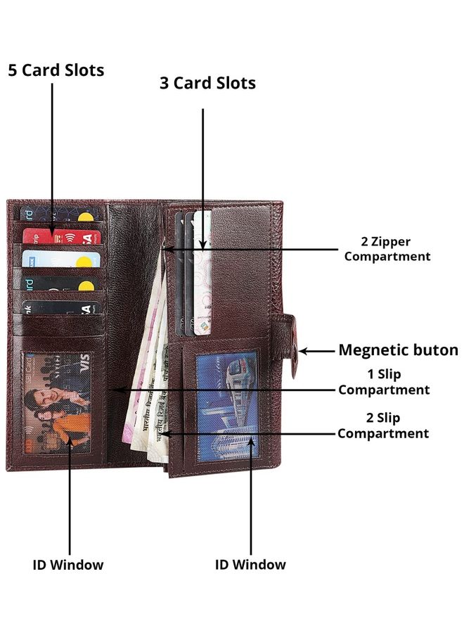 ماونت هود محفظة أنيقة للرجال بني - Image 5