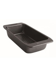 Tefal TEFAL Baking Tray | Easy Grip Rectangular Cake 12x25cm | Carbon Steel | Easy Handling | Large Handles | Non-Stick Coating | Easy Release | Easy Cleaning | Dark Grey | 2 Years Warranty | J1625345 Black 12x25cm  - Image 2