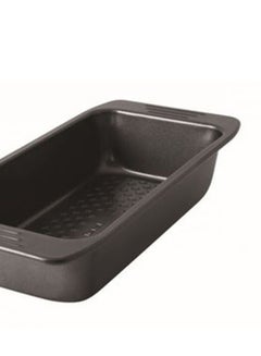 Tefal TEFAL Baking Tray | Easy Grip Rectangular Cake 12x25cm | Carbon Steel | Easy Handling | Large Handles | Non-Stick Coating | Easy Release | Easy Cleaning | Dark Grey | 2 Years Warranty | J1625345 Black 12x25cm  - Image 3