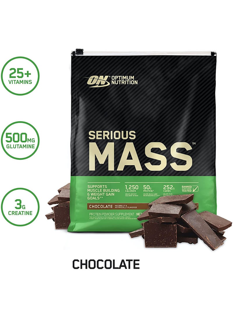 Optimum Nutrition - Serious Mass High Protein - Vanilla - 5.44 Kg - Image 1