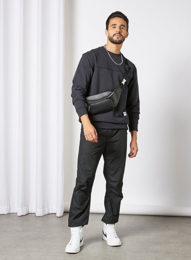 Selected Homme - Crew Neck Sweatshirt Black - Image 1