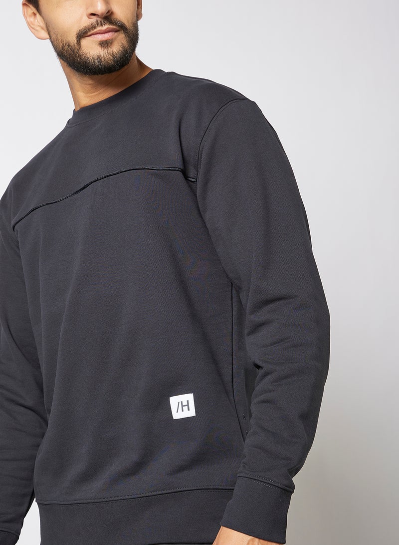 Selected Homme - Crew Neck Sweatshirt Black - Image 1