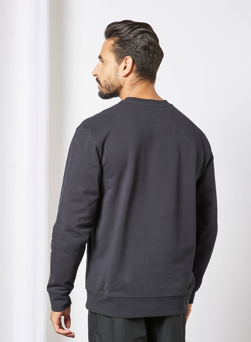 Selected Homme - Crew Neck Sweatshirt Black - Image 1