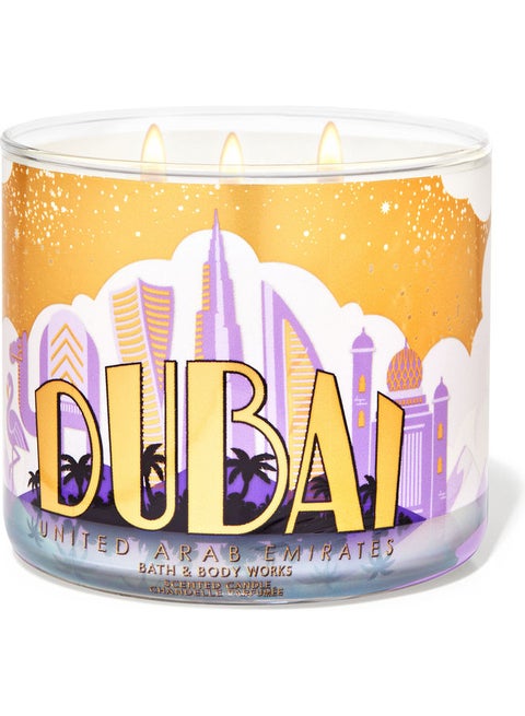 Cactus Blossom 3-Wick Candle Multicolour