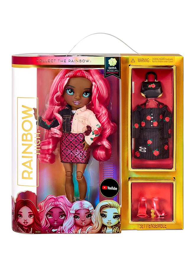 RAINBOW HIGH Fashion Doll S3 Daria Roselyn  MGA-575733-S3 - Image 1