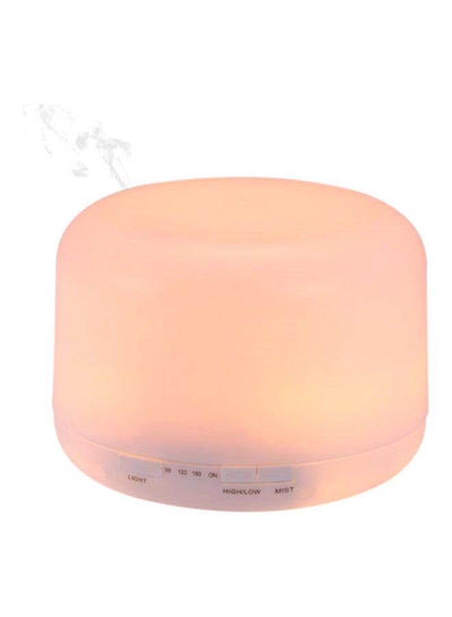 Amal - Aroma Diffuser, 4-In-1 Essential Oil Diffuser Aromatherapy Humidifier Quiet Air Vaporizer with 7 Lights White 125 x165 mmcm - Image 1