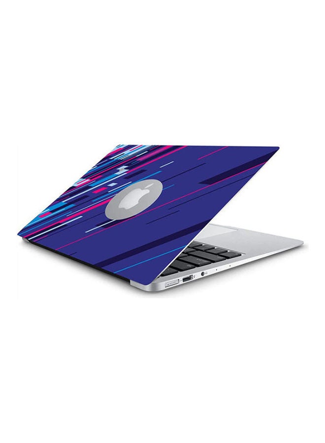 Zigzag Laptop Skin For Apple Macbook Pro-095 Multicolour 