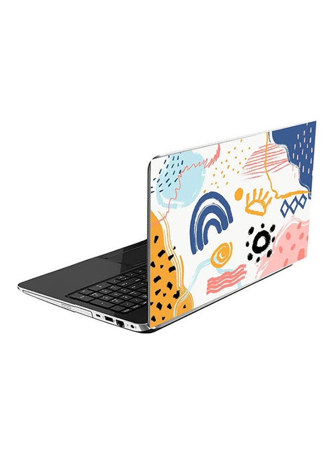 Zigzag Laptop Skin For  Laptops -029 Multicolour 