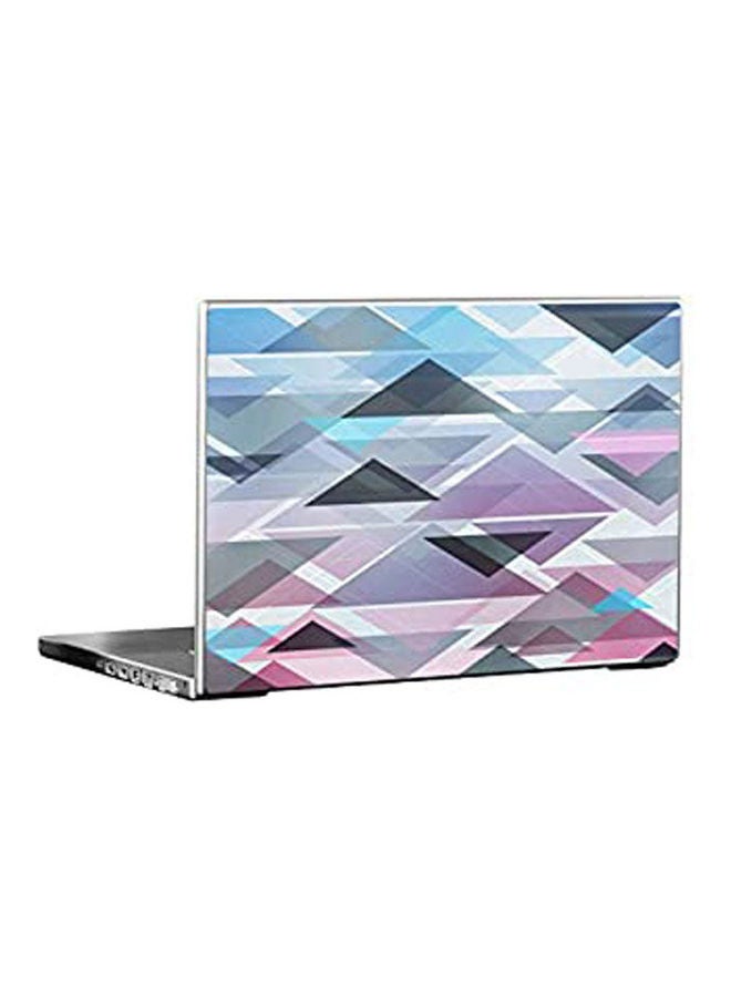Zigzag Rush Ultra Thin Rubberized Skin For  Laptop Multicolour