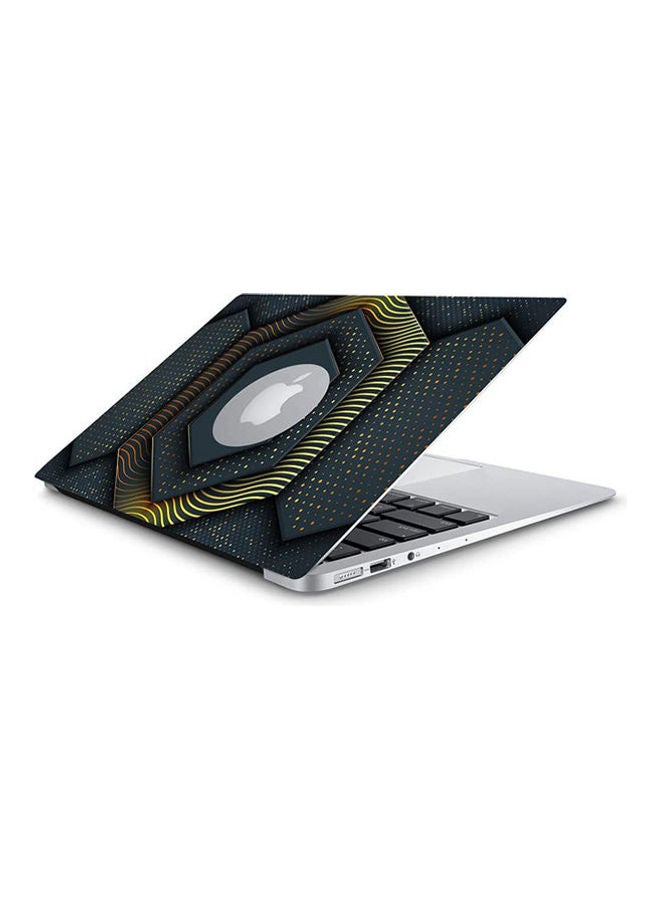 Zigzag Laptop Skin For Apple Macbook Air-109 Multicolour 