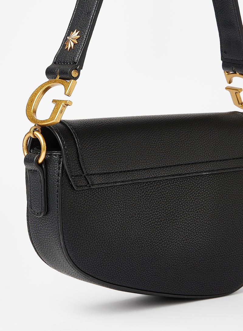 GUESS - G-Dream Shoulder Bag Black - Image 1