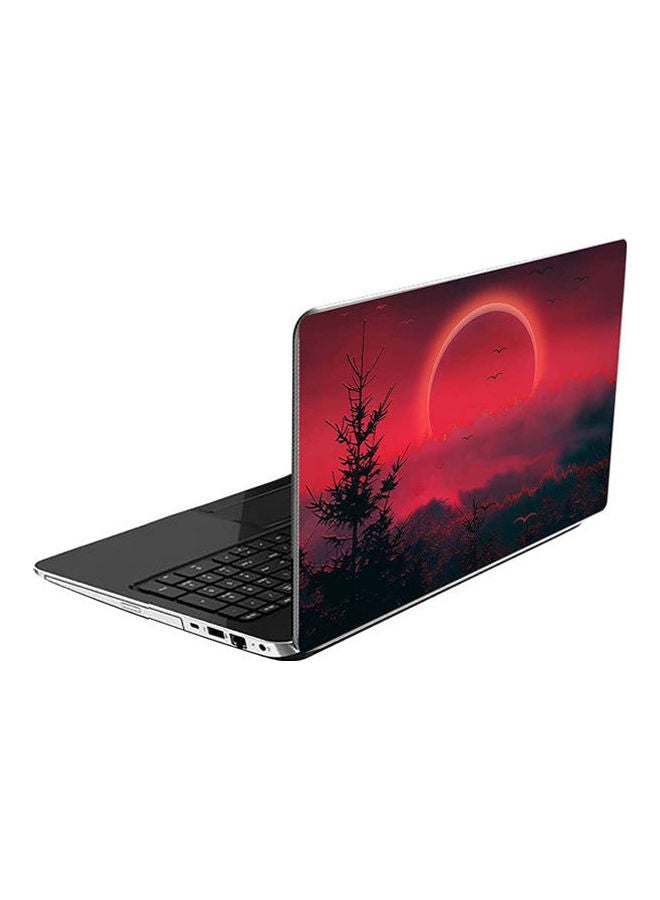 Zigzag Printed Laptop Skin -309 Multicolour 