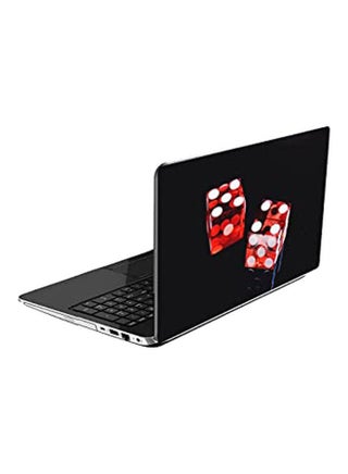 Printed Laptop Skin For Laptops-189 Black/Red - v1635847191/N51677247A_1