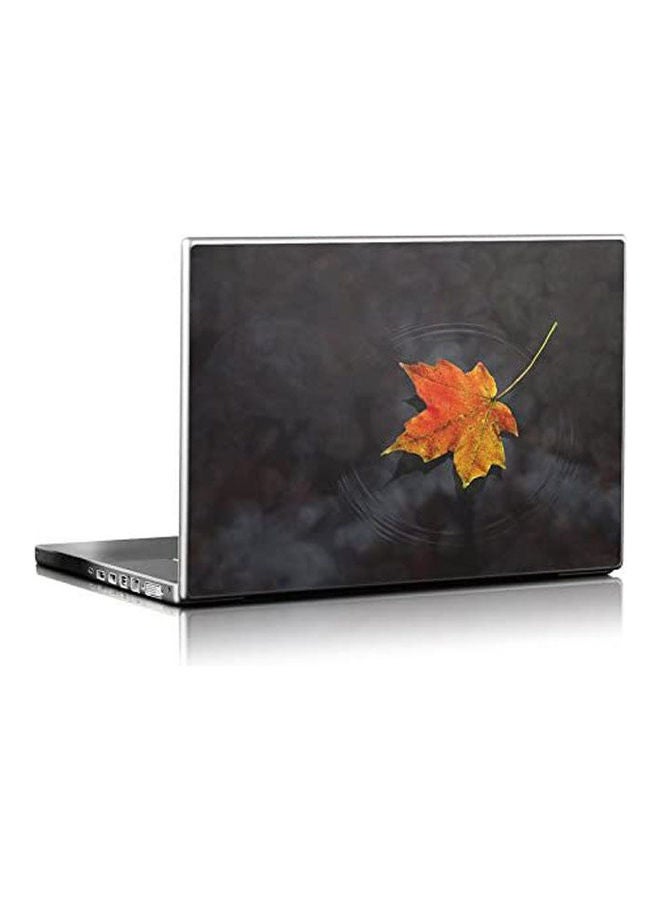 Zigzag Haiku Design Matte Laptop Skin Multicolour