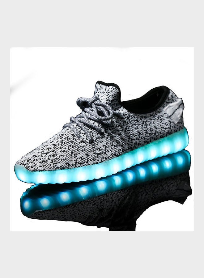 Generic Kids Flying Coconut Lamp Low Top Sneakers Grey/Black  - Image 1