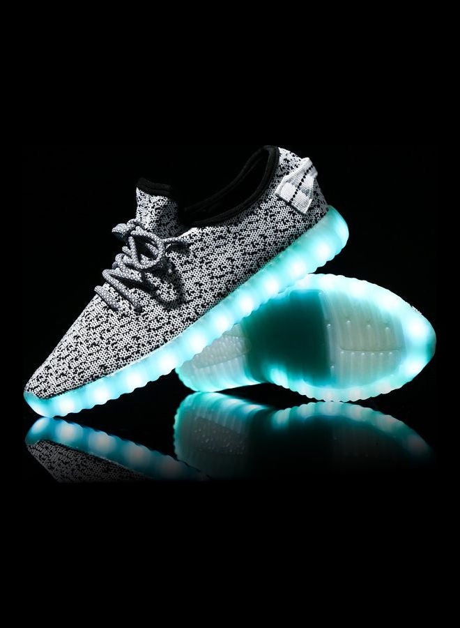 Generic Kids Flying Coconut Lamp Low Top Sneakers Grey/Black  - Image 3
