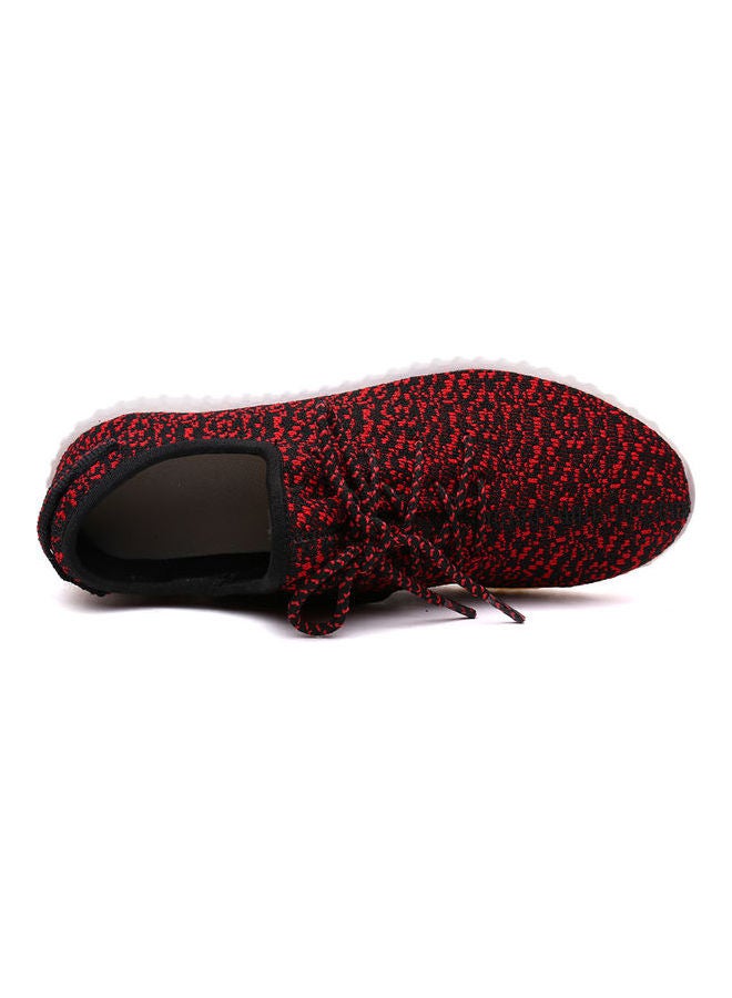 Generic Kids Flying Coconut Lamp Low Top Sneakers Black/Red  - Image 2