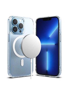 Magnetic Case Wireless Magsafe Absorption Cover for iPhone 13 Pro Max Clear