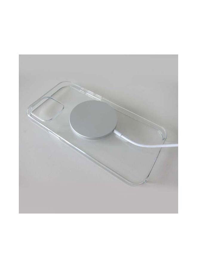 MARGOUN - Magnetic Case Wireless Magsafe Absorption Cover for iPhone 13 Pro Max Clear - Image 1