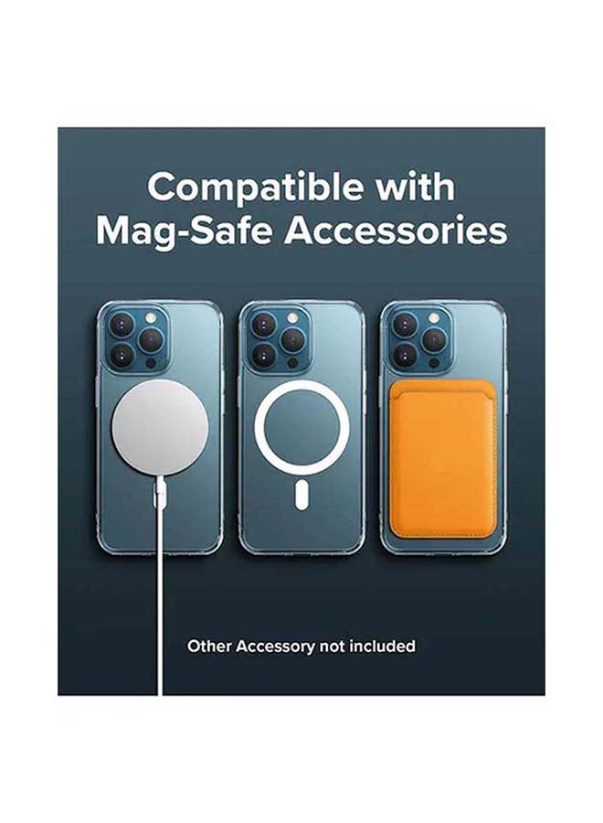 MARGOUN - Magnetic Case Wireless Magsafe Absorption Cover for iPhone 13 Pro Max Clear - Image 1