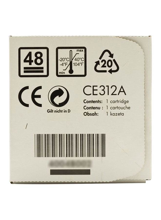 HP 126A Original Laserjet Toner Cartridge CE312A Yellow - Image 5