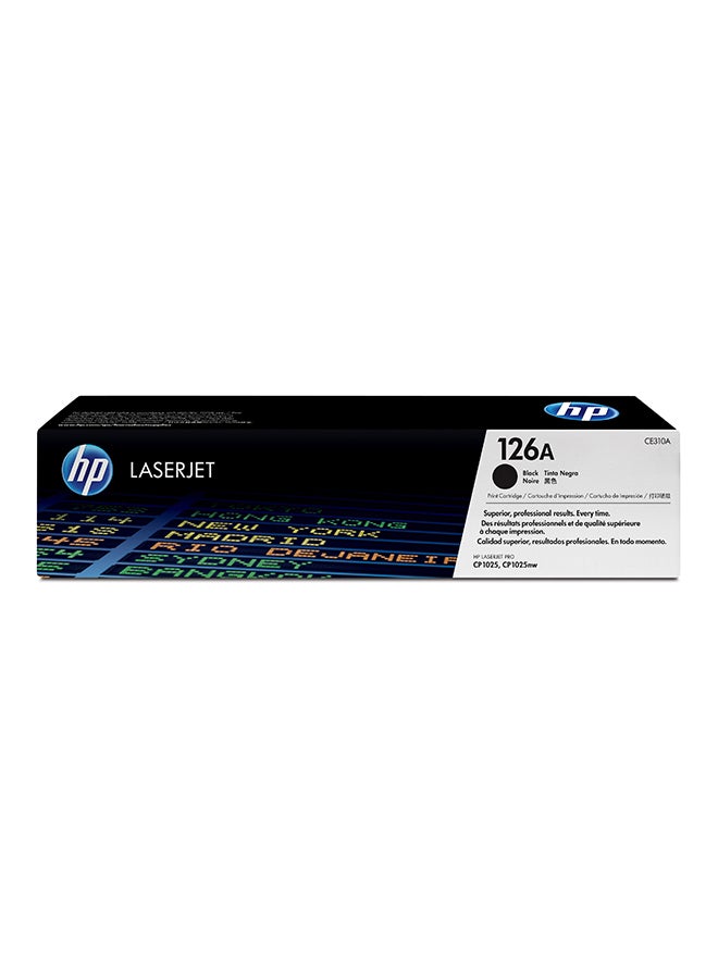 HP Original Laserjet Toner Cartridge CE310A Black - Image 1