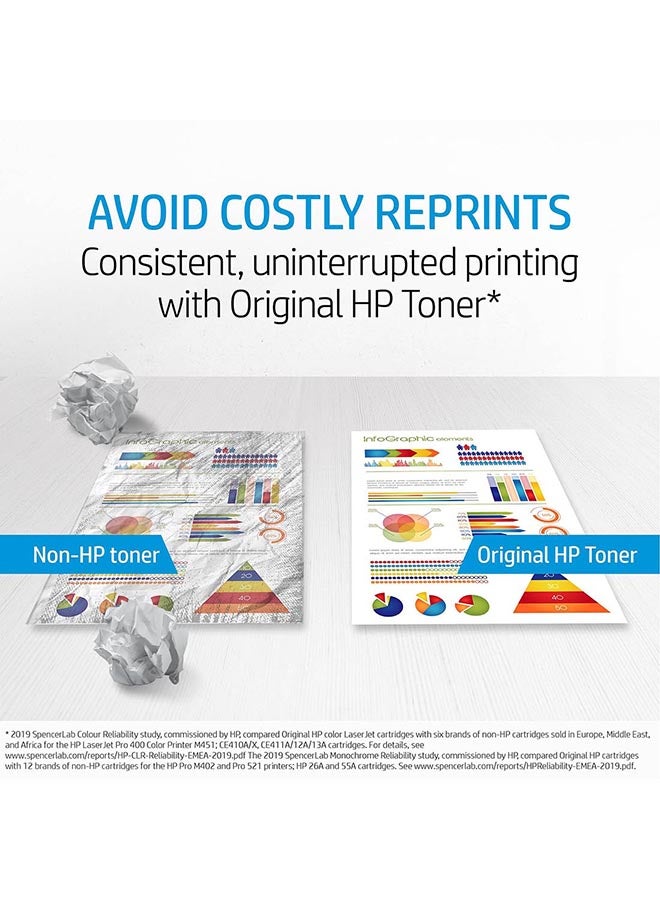 HP - Original Laserjet Toner Cartridge CF383A Magenta - Image 1
