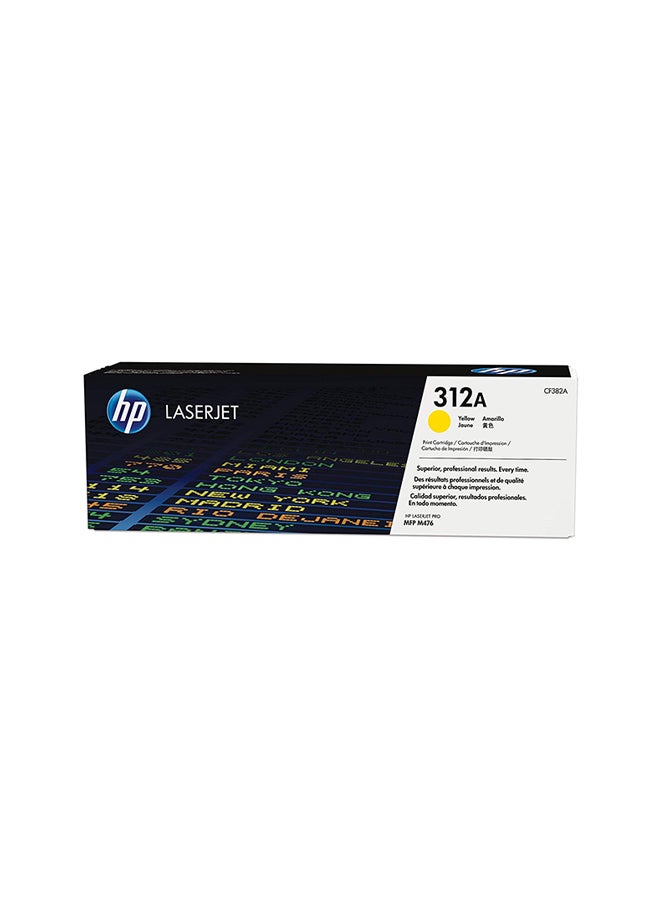 HP 312A YELLOW LASERJET TONER CARTRIDGE CF382A Yellow - Image 1
