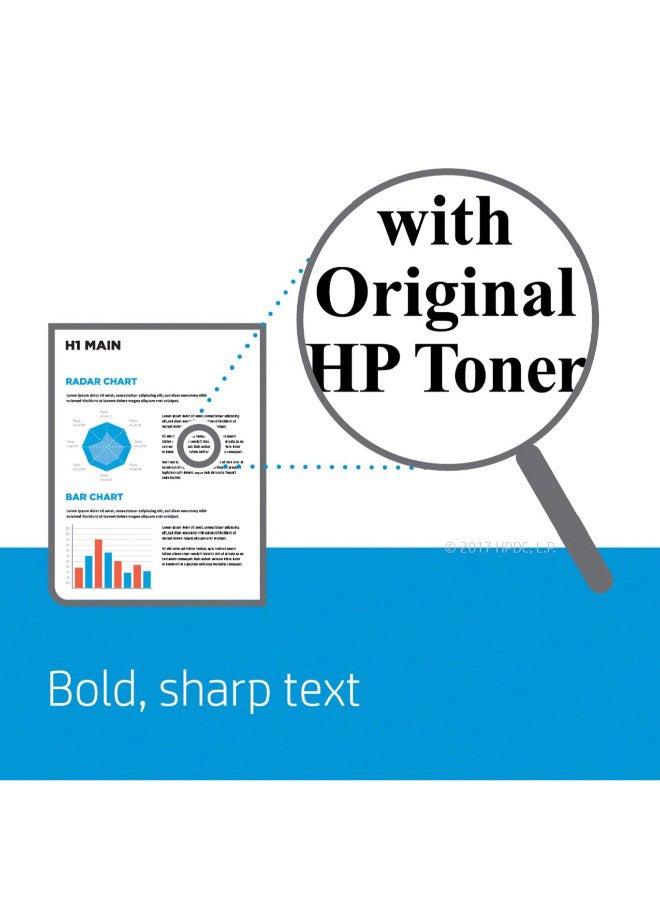 HP - HP 203A Black Original LaserJet Toner Cartridge [CF540A] | Works with HP LaserJet Pro M254, M280, M281 Printers - Black - Image 1