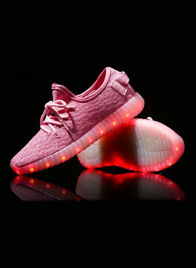Generic Kids Flying Coconut Lamp Low Top Sneakers Pink  - Image 3
