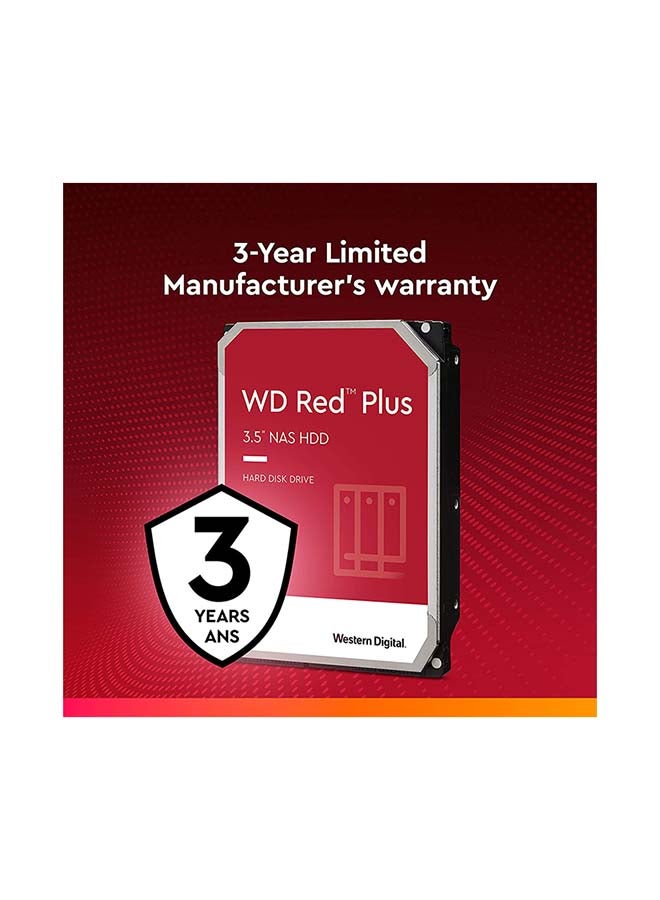 WD 12TB Red Plus NAS Internal Hard Drive HDD 7200 RPM, SATA 6 GB/s, CMR, 512 MB Cache, 3.5 inch WD120EFBX 12 TB  - Image 4