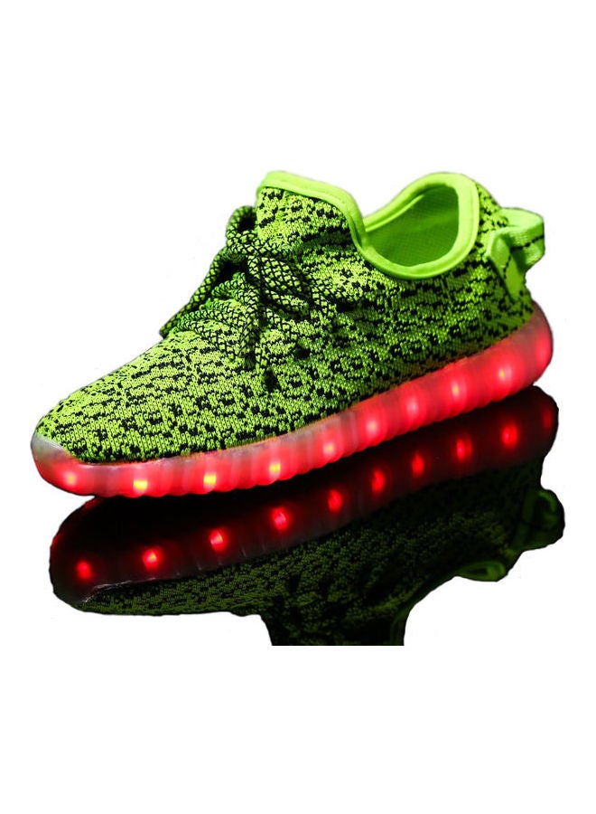 Generic Kids Flying Coconut Lamp Low Top Sneakers Green  - Image 1