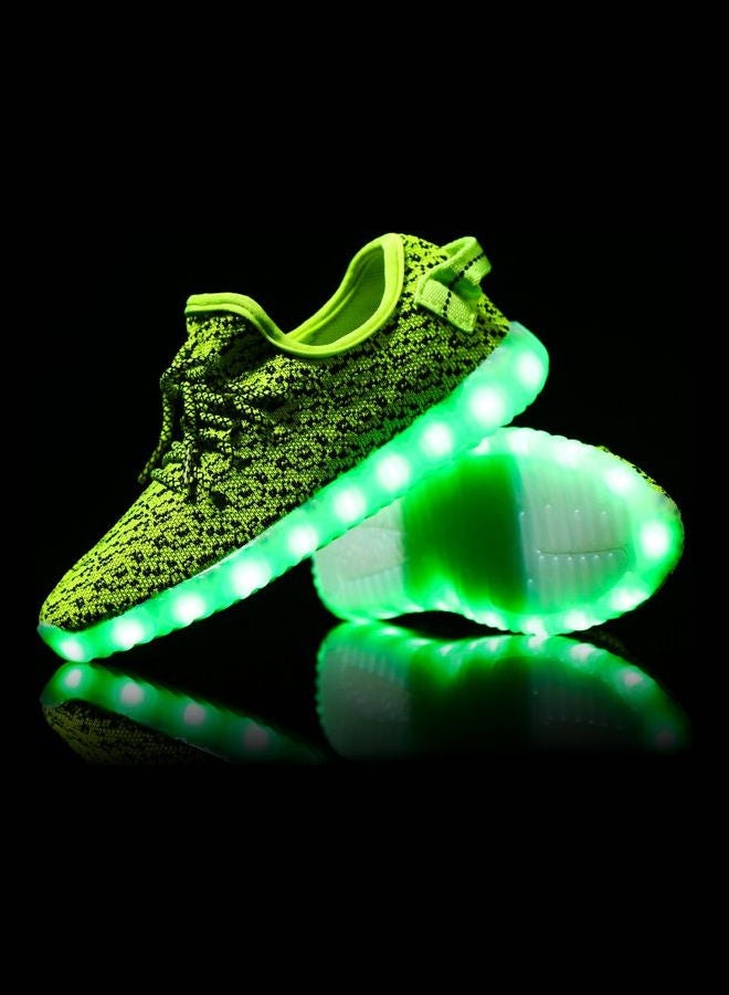 Generic Kids Flying Coconut Lamp Low Top Sneakers Green  - Image 3