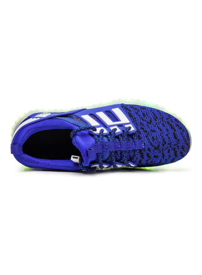 Generic Kids Fashion Lamp Low Top Sneakers Blue/Black  - Image 2