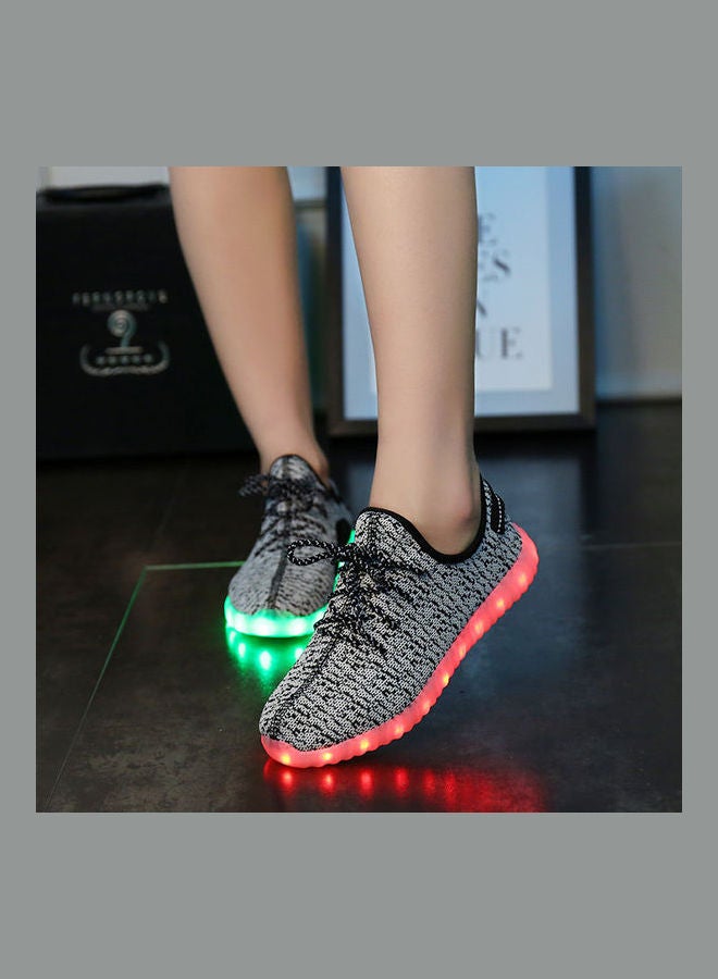 Generic Kids Flying Coconut Lamp Low Top Sneakers Black/White  - Image 3