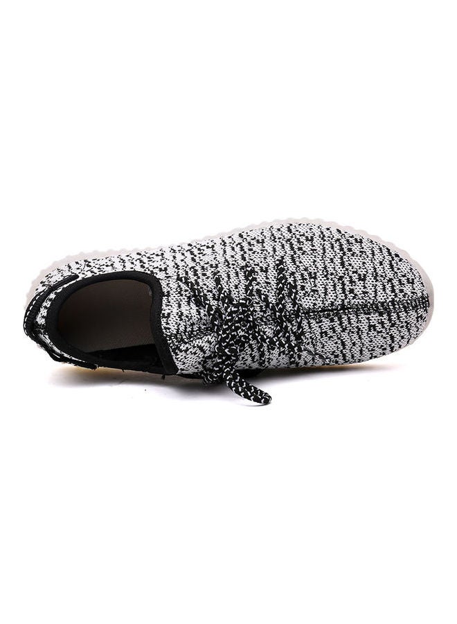 Generic Kids Flying Coconut Lamp Low Top Sneakers Black/White  - Image 2